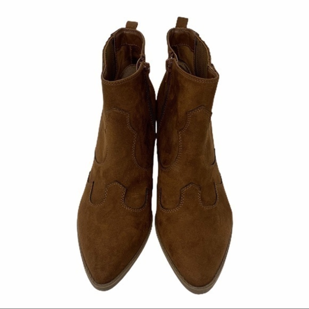 Kaari Blue Western Ankle Boots - Picture 7 of 11